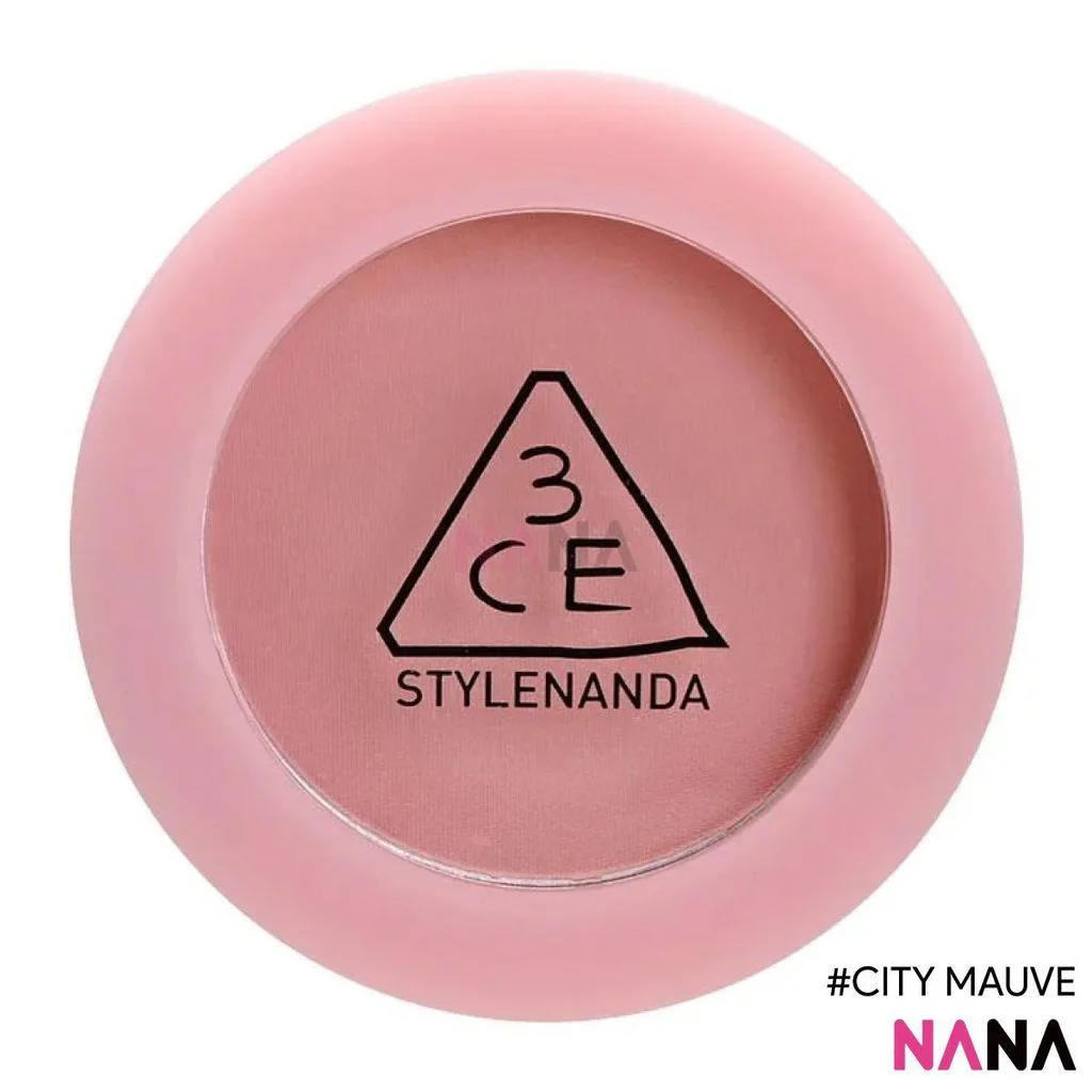 3CE Face Blush 5.5g [#MONO PINK, #CITY MAUVE, #NUDE PEACH, #ROSE BEIGE] - Image 8