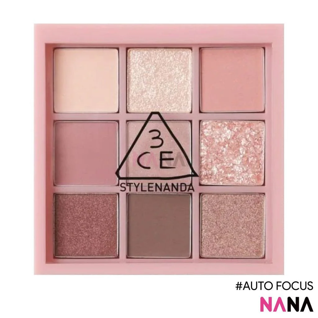 3CE Multi Eye Color Palette 8.1g [#OVERTAKE, #DRY BOUQUET, #AUTO FOCUS, #BEACH MUSE] - Image 9