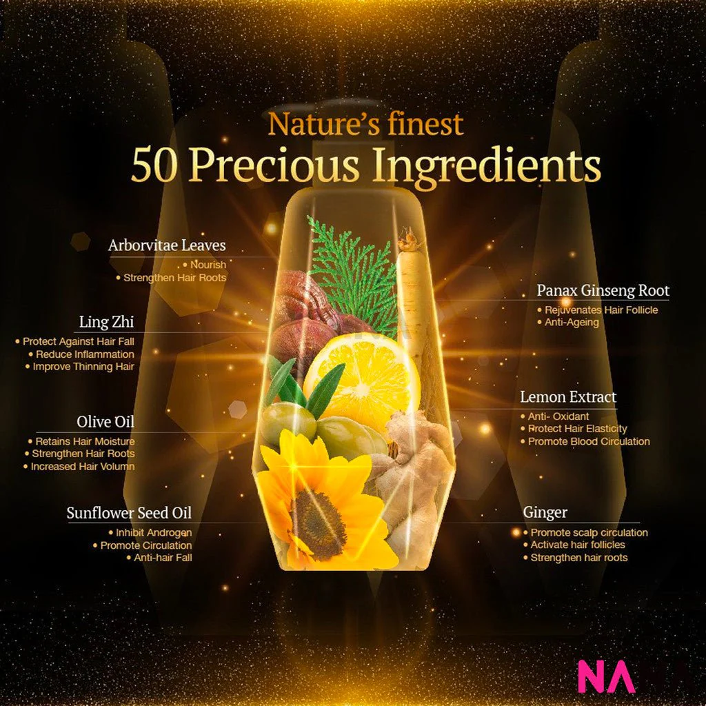 50 Megumi Nourishing and Enriching Shampoo Refill 330ml - Moist - Image 5