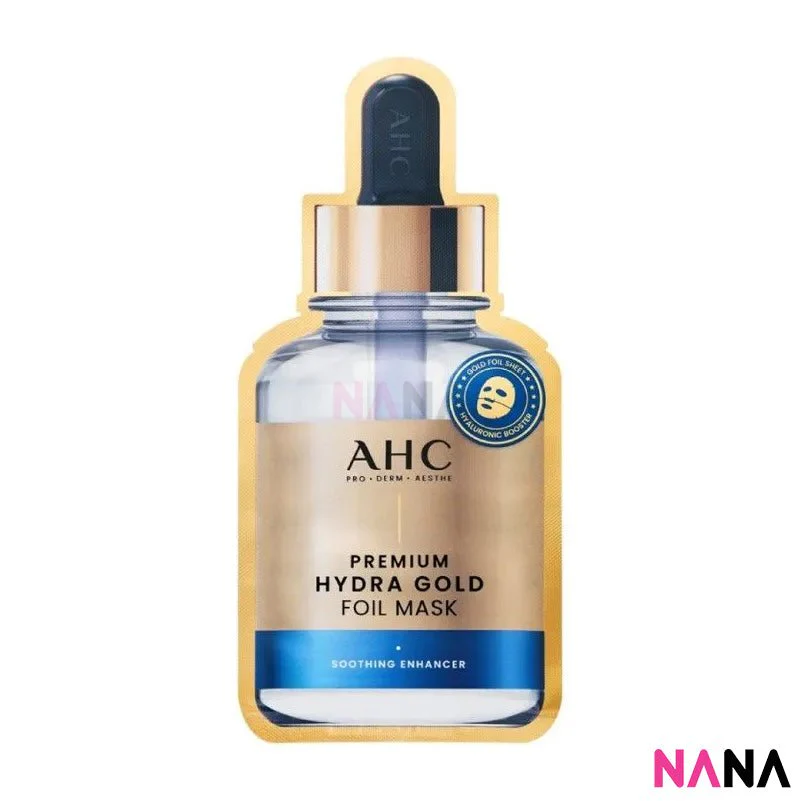 A.H.C. Premium Hydra Gold Foil Mask (5 sheets) [New Packaging] - Image 3