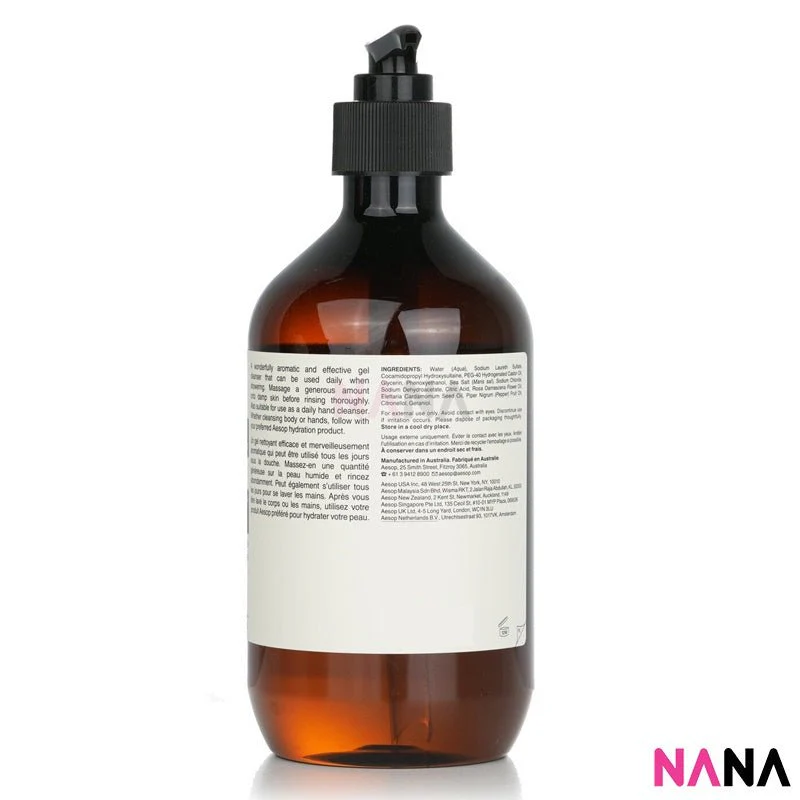 AESOP A Rose By Any Other Name Body Cleanser 500ml - Image 3