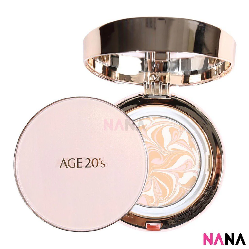 Age20's Signature Essence Cover Pact [White/ Pink/ Black] (#13, 21, 23) - Image 3