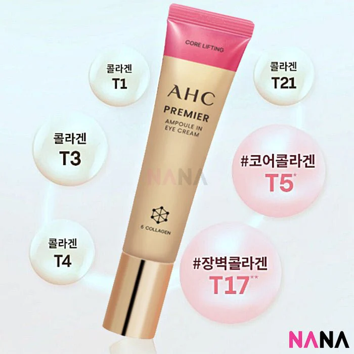 AHC Premier Ampoule In Eye Cream 40ml x2 (AHC Eye Cream Season 12) - Image 4