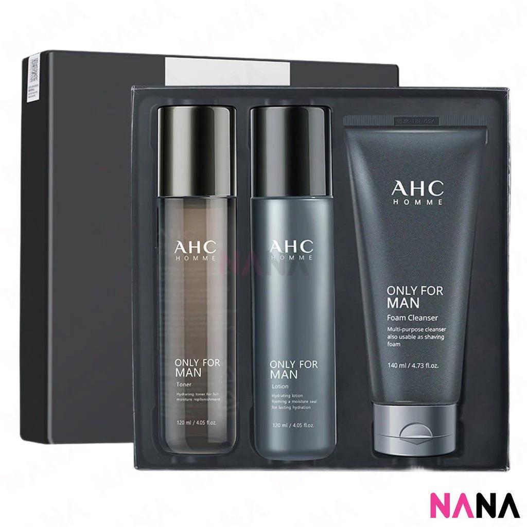 AHC Homme Only For Man Skin Care Set 3 items - Image 2