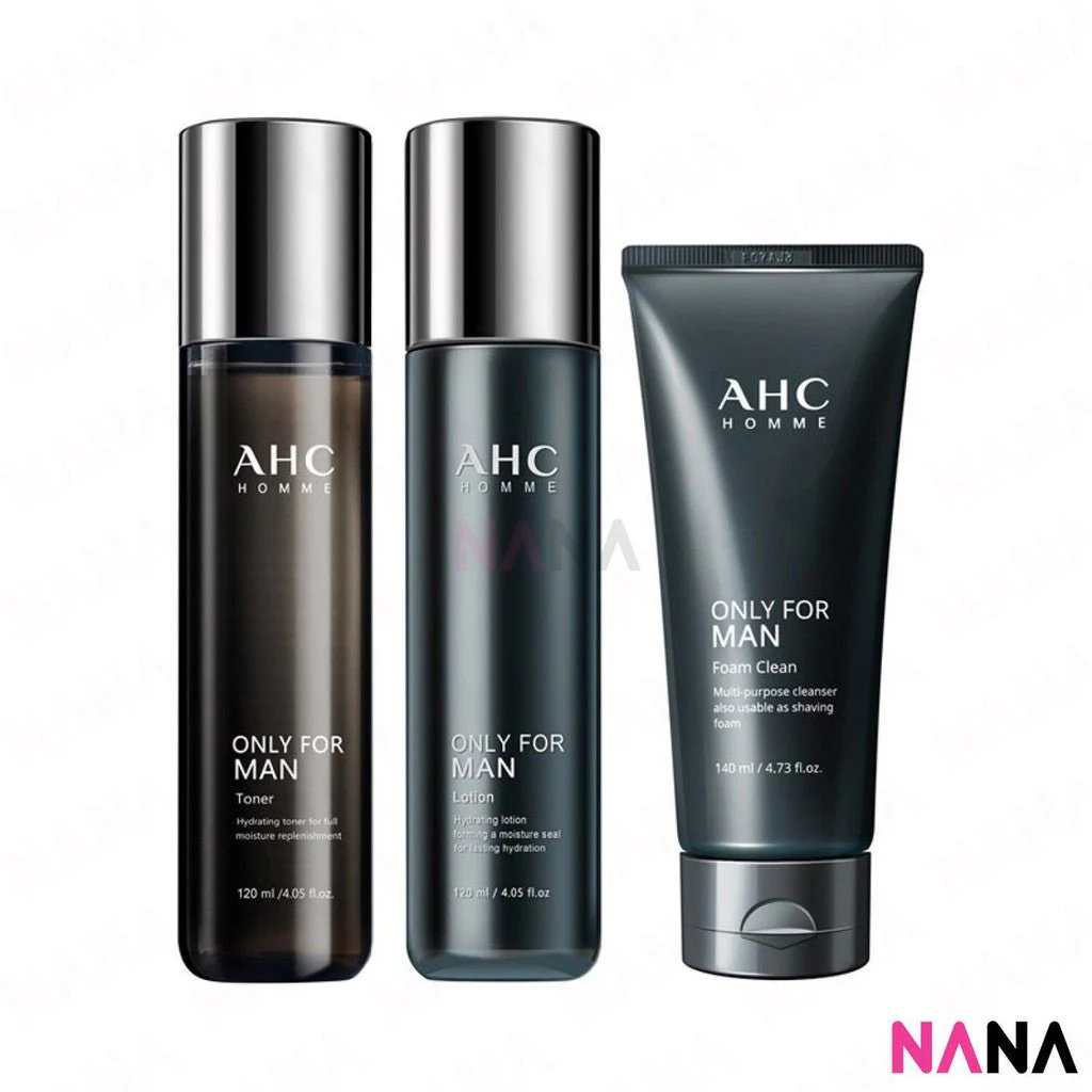 AHC Homme Only For Man Skin Care Set 3 items - Image 3