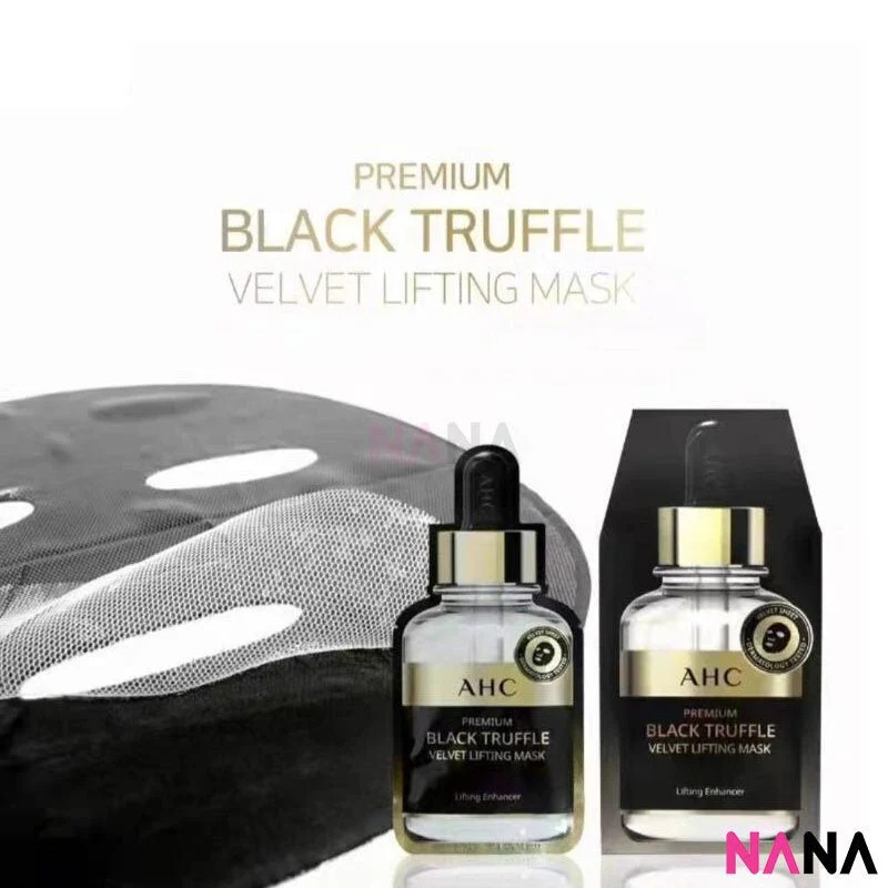 AHC Premium Black Truffle Velvet Lifting Mask 5pcs/box - Image 5