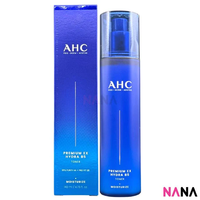AHC Premium Hydra B5 Set: Toner 140ml + Emulsion 140ml + Soothing Foam 180ml - Image 3