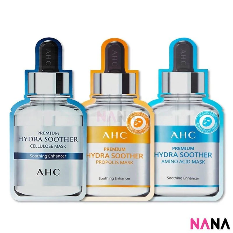 AHC Premium Masks (Cellulose / Amino Acid / Propolis / Skin Fit / Black Truffle / Gold Foil / Platinum Foil / Gold Foil Eye / Brightening Rose Eye) - Image 3