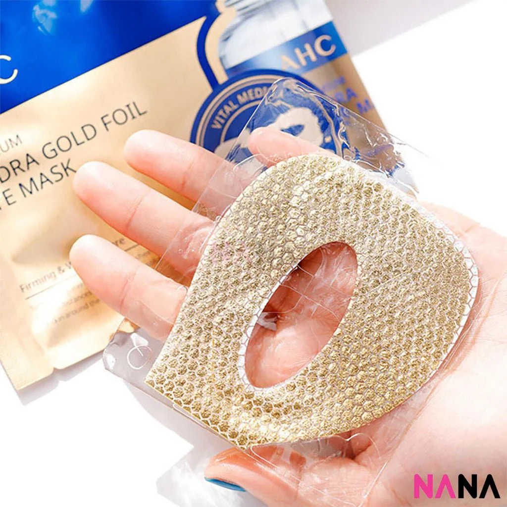 AHC Premium Masks (Cellulose / Amino Acid / Propolis / Skin Fit / Black Truffle / Gold Foil / Platinum Foil / Gold Foil Eye / Brightening Rose Eye) - Image 5