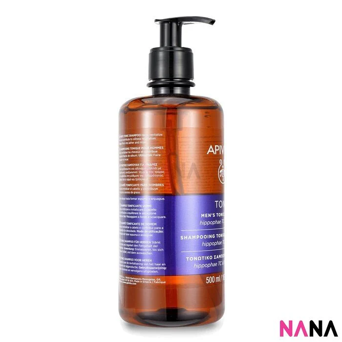 APIVITA Men's Tonic Shampoo Ecopack 500ml - Image 2