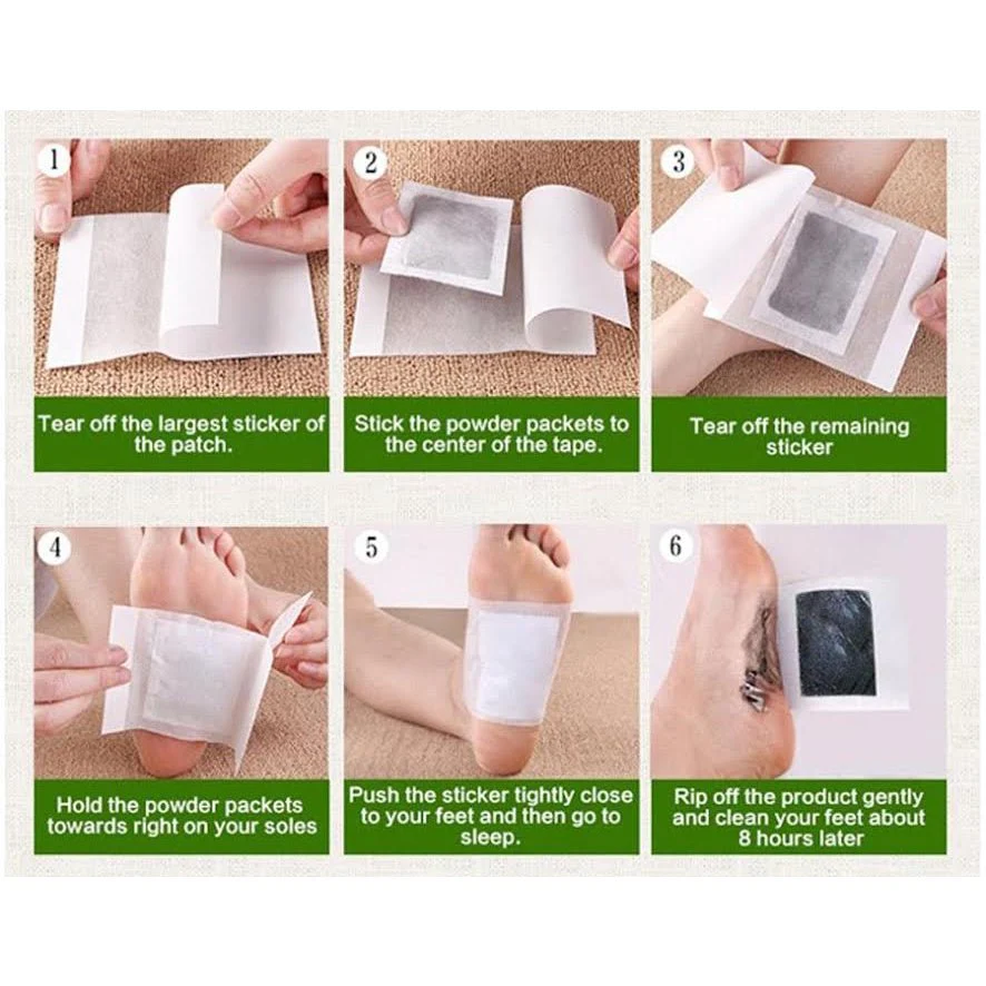 Ashirira Kinomegumi 樹之惠 Ashi Rirashito Foot Patch Foot Detox Patch (Grapefruit/Lavender/Red Pepper/Relaxing Rose/Titanium/Wormwood/Ginger) - Image 6
