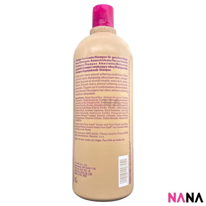 AVEDA Cherry Almond Softening Shampoo 1000ml - Image 2
