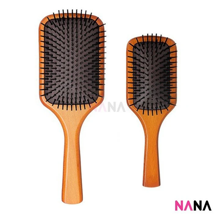 AVEDA Mini Ventilation Wooden Paddle Brush - Image 4