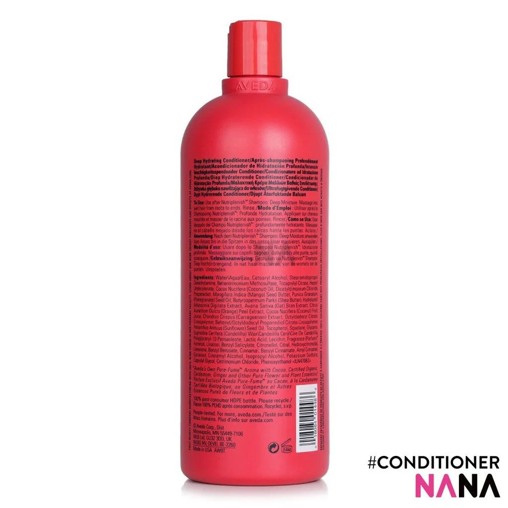 AVEDA Nutriplenish Conditioner - Deep Moisture 1000ml - Image 3