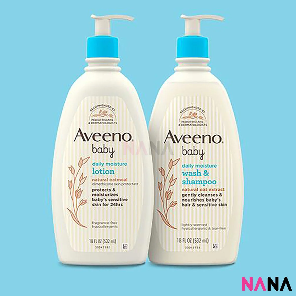 Aveeno Baby Daily Moisture Lotion 532ml - Image 4
