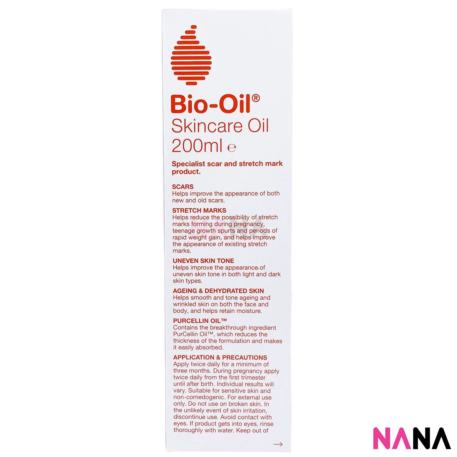 Bio-Oil 200ml (For Scars, Stretch Marks, Uneven Skin Tone) [New Packaging] - Image 3