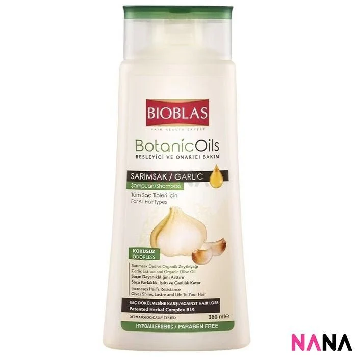BIOBLAS Bioblas Garlic Shampoo - Odourless 360ml - Image 3