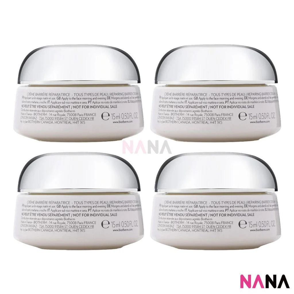 BIOTHERM Cera Repair Barrier Cream Sample Pack (15ml x 4/2) - Image 2