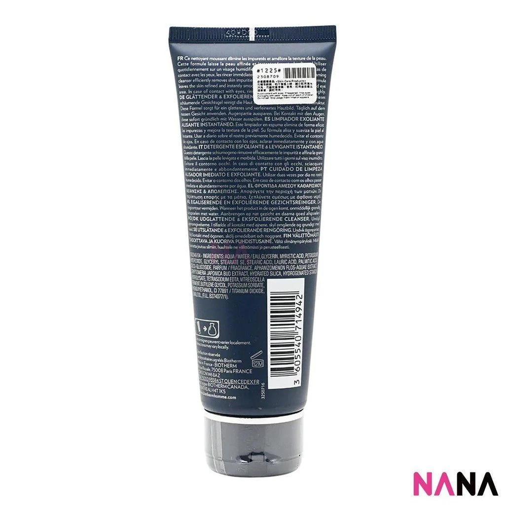 BIOTHERM Homme Force Supreme Exfoliate Anti-Aging Cleanser 125ml - Image 2