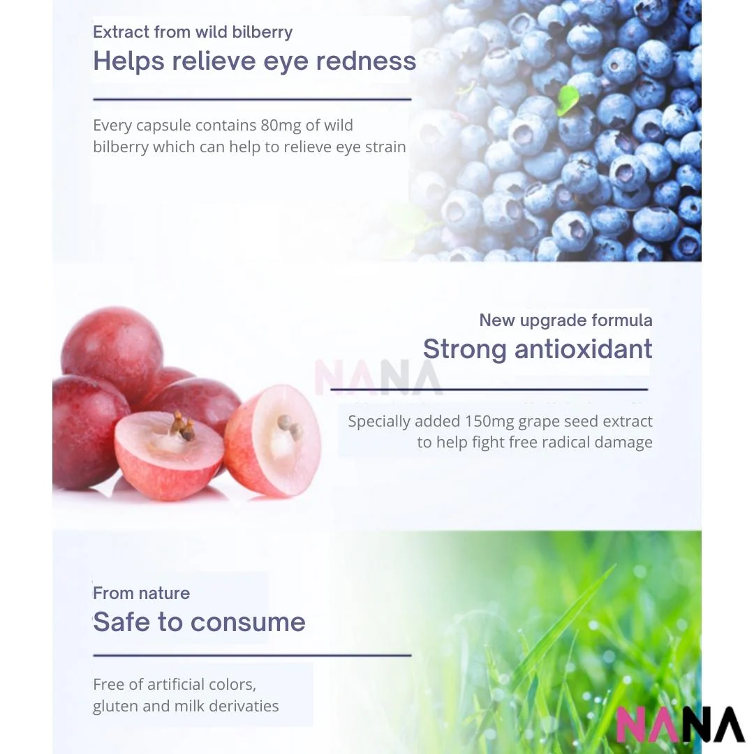 Blackmores Bilberry Eye Support 30 Tablets - Image 5