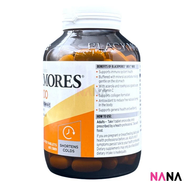 Blackmores Bio C 1000mg 150 Tablets Vitamin C - Image 2