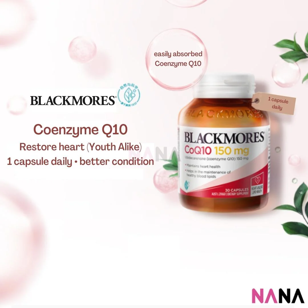 Blackmores CoQ10 150mg 30 Capsules - Image 4
