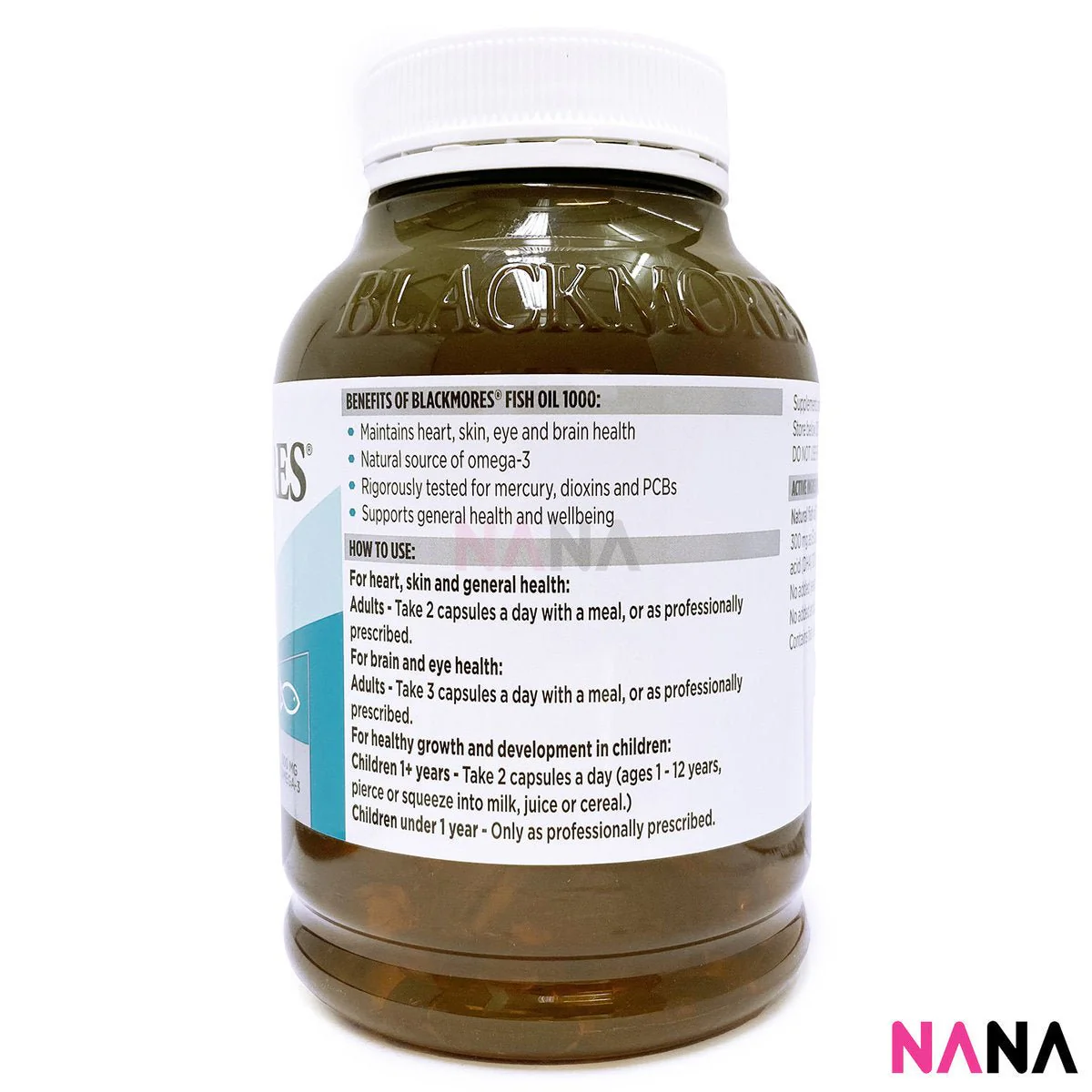 Blackmores Fish Oil 1000mg 400 Capsules - Image 4