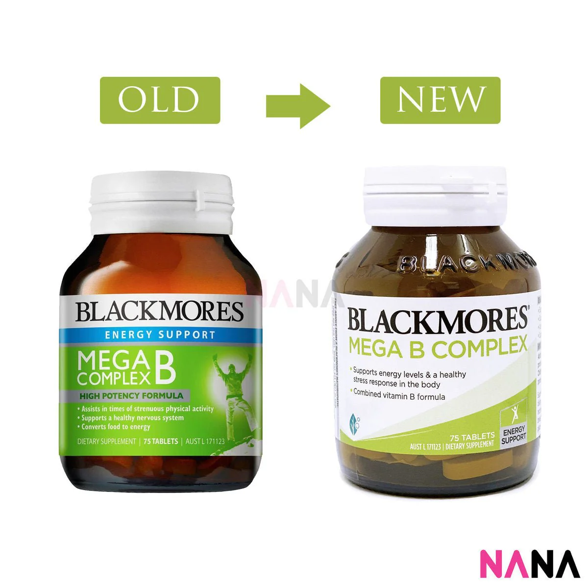 Blackmores Mega B Complex 75 Tablets - Image 2
