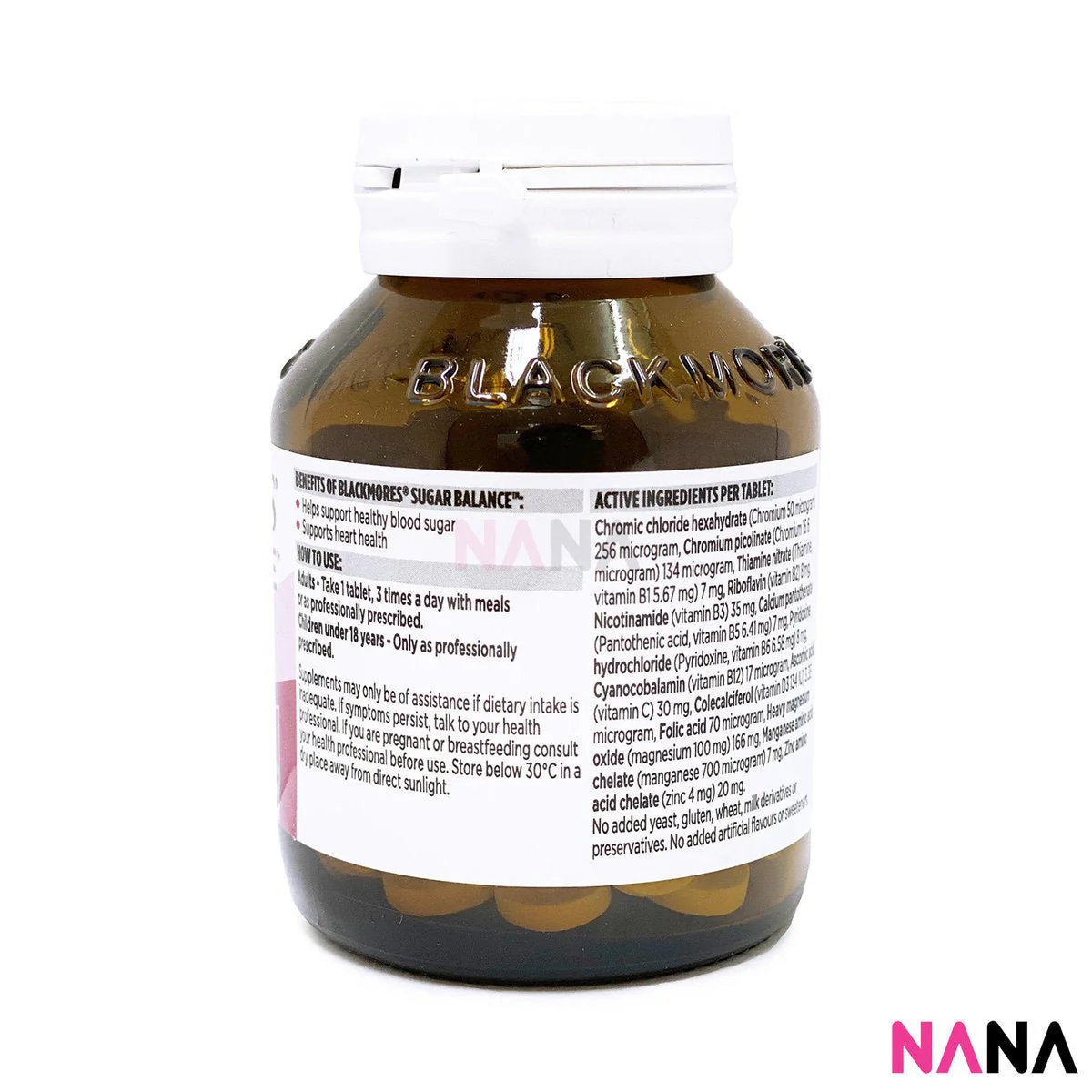Blackmores Sugar Balance 90 Capsules - Image 3