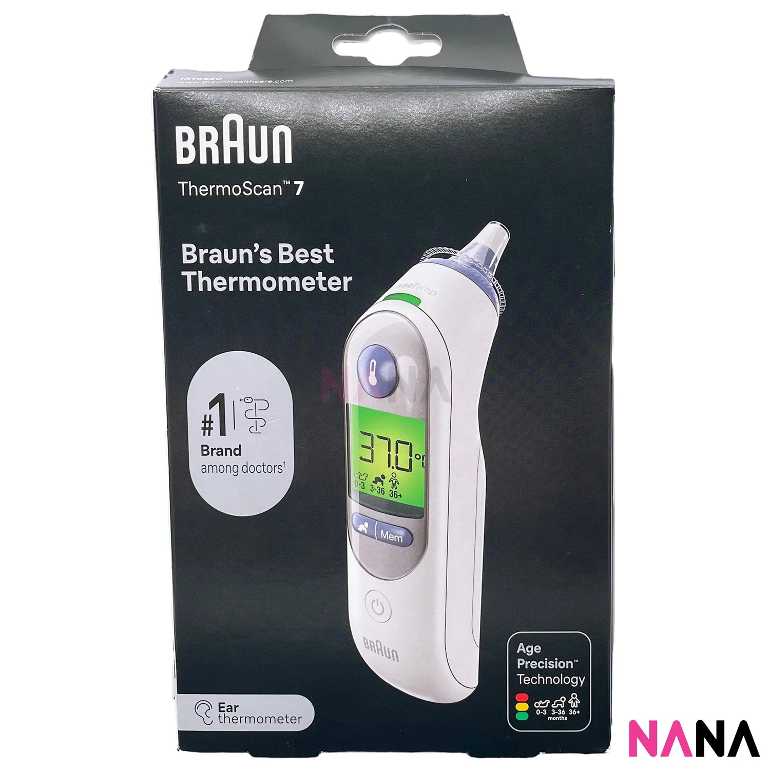 BRAUN ThermoScan 7 Age Precision – IRT6520 - Image 3