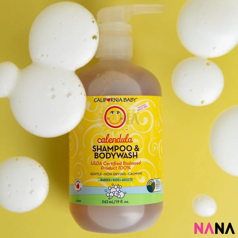 California Baby Calendula Shampoo & Body Wash 562ml/ 19oz - Image 3