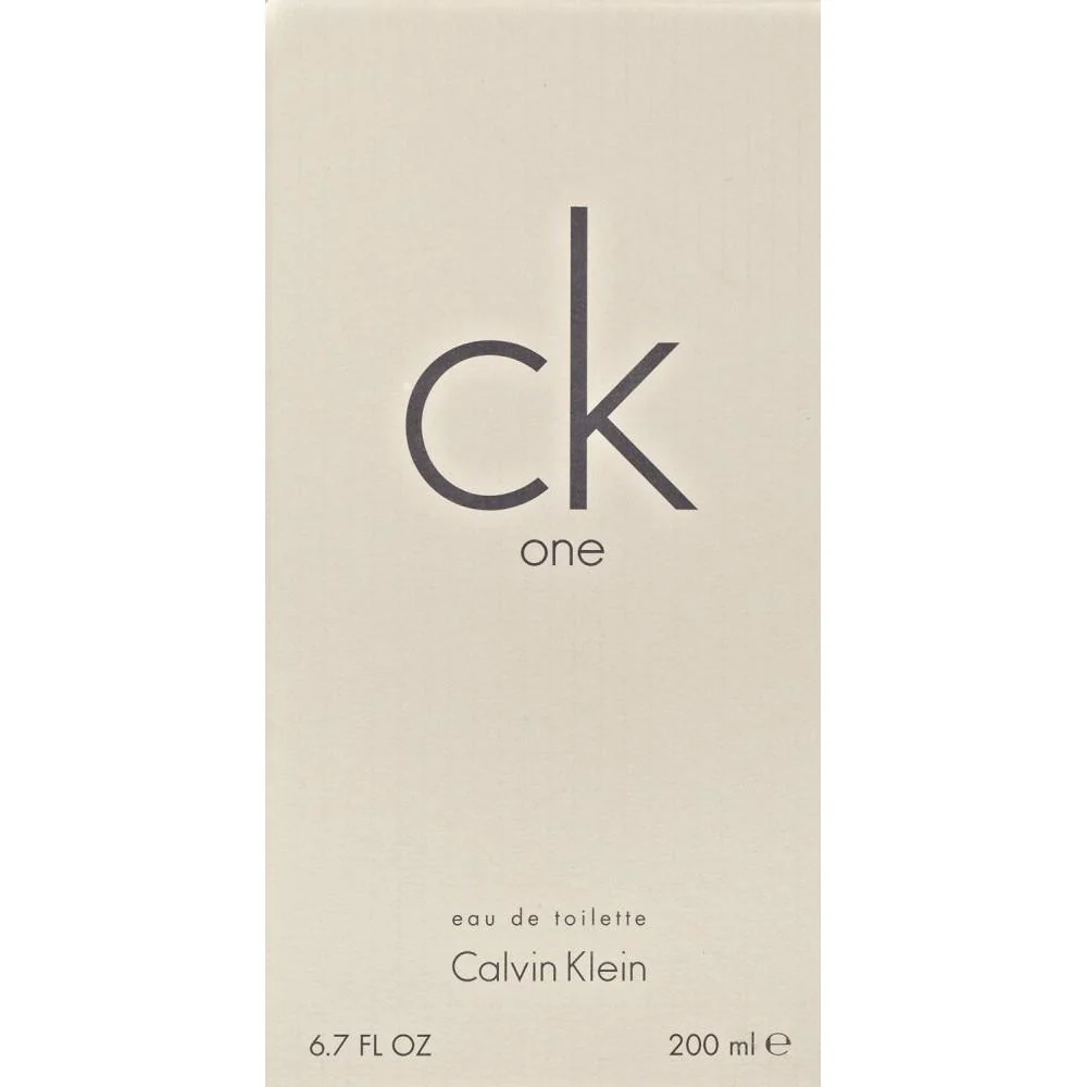 Calvin Klein One EDT for Men and Women (200ml / 6.7oz) - Image 3