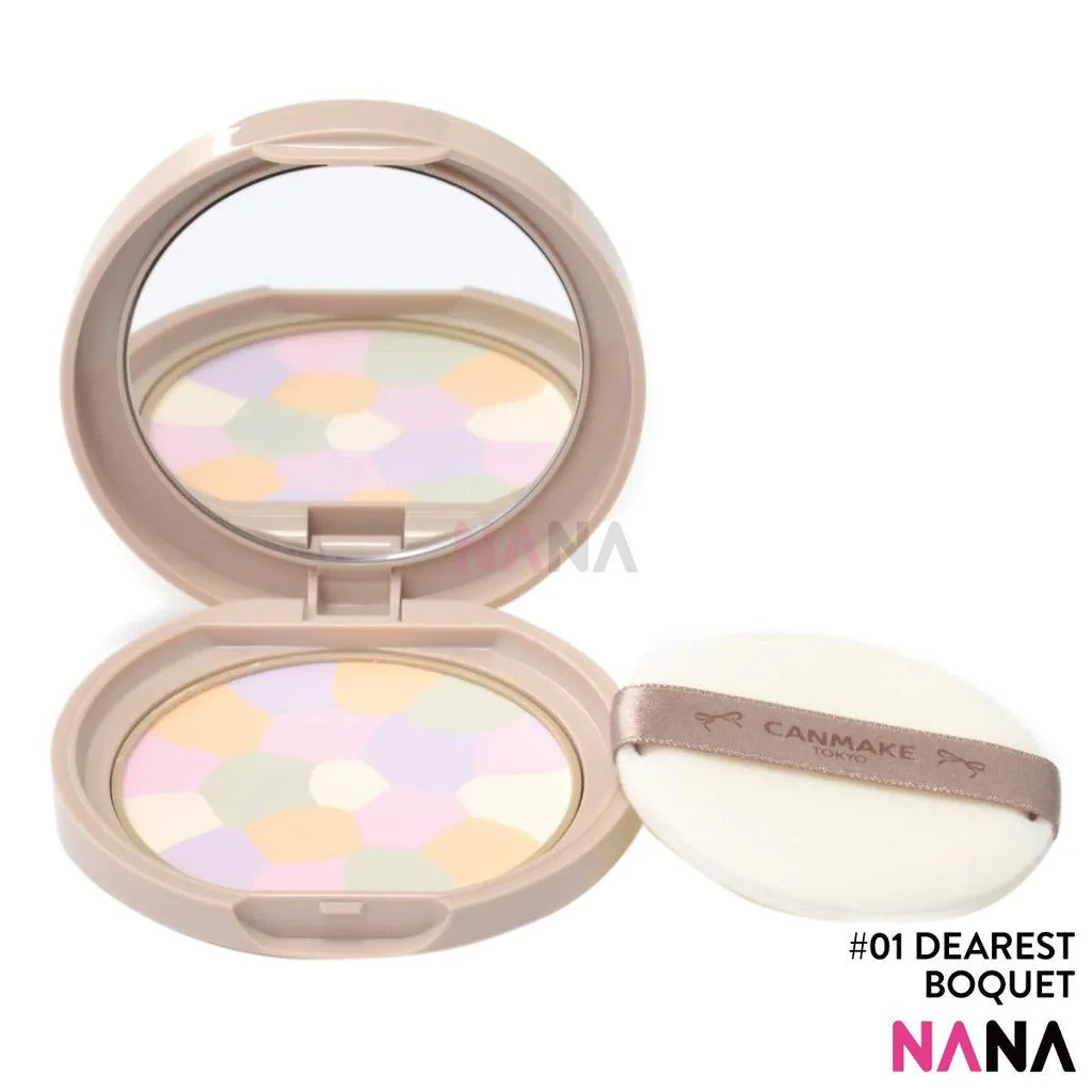 CANMAKE Marshmallow Finish Powder Abloom SPF 19/PA++ - 01 Dearest Bouquet - Image 3