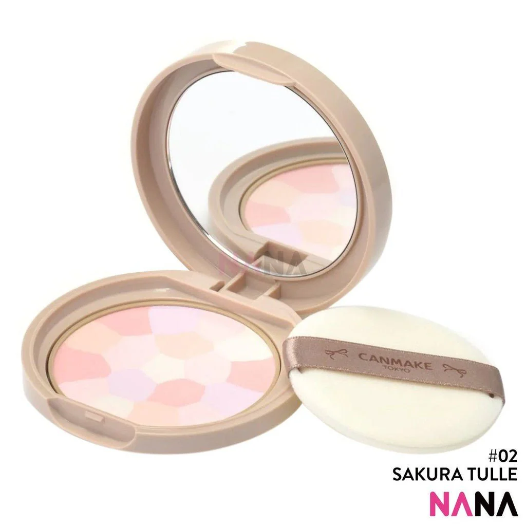 CANMAKE Marshmallow Finish Powder Abloom SPF 19/PA＋＋ - 02 Sakura Tulle - Image 4