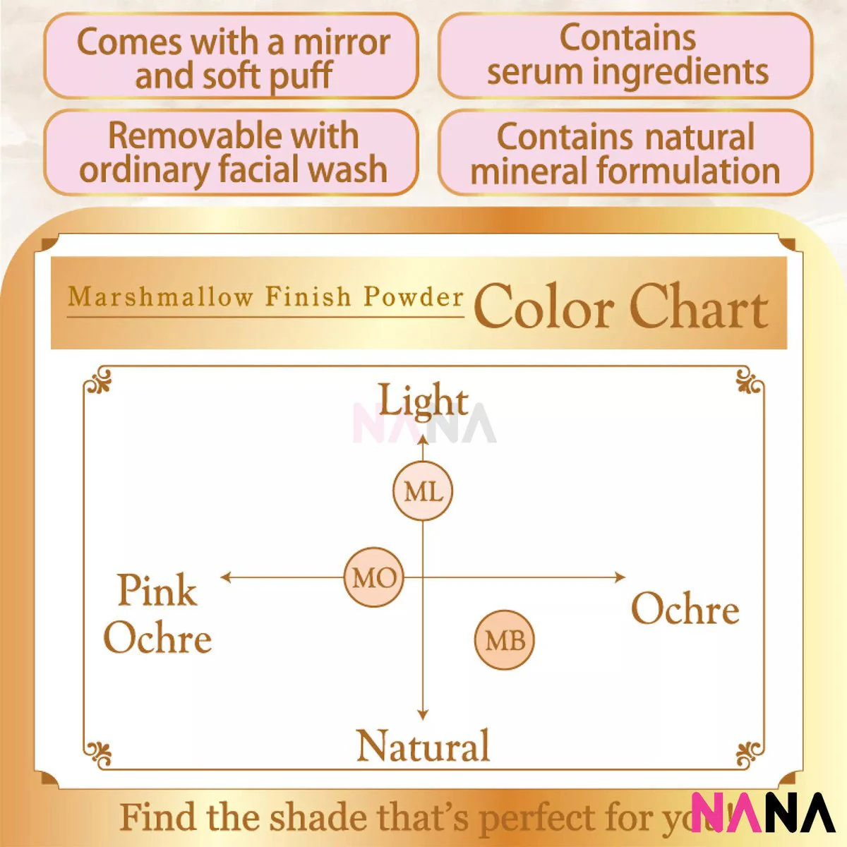 Canmake Marshmallow Finish Powder SPF50/PA+++ - Image 7