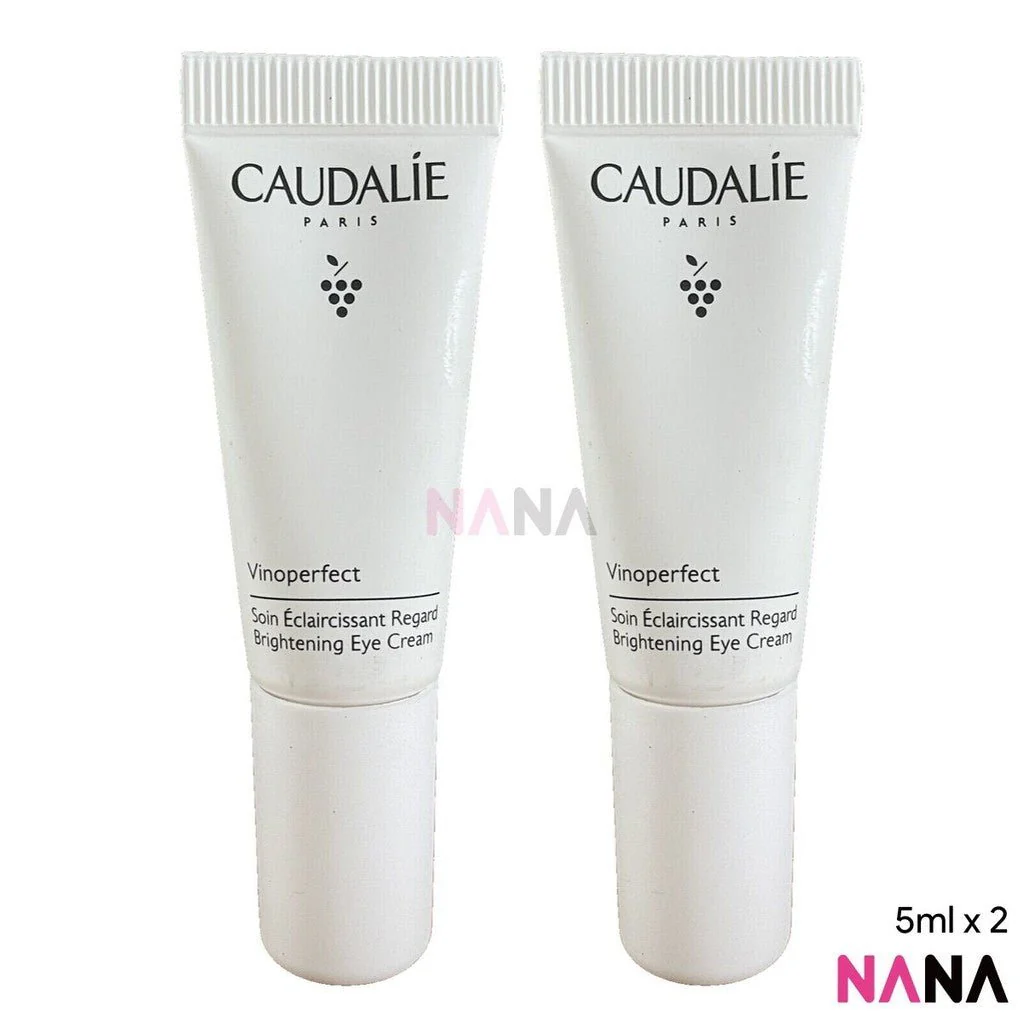 CAUDALIE Vinoperfect Soin Eclaircissant Regard Brightening Eye Cream Sample Pack (5ml x 1/2/3) - Image 8