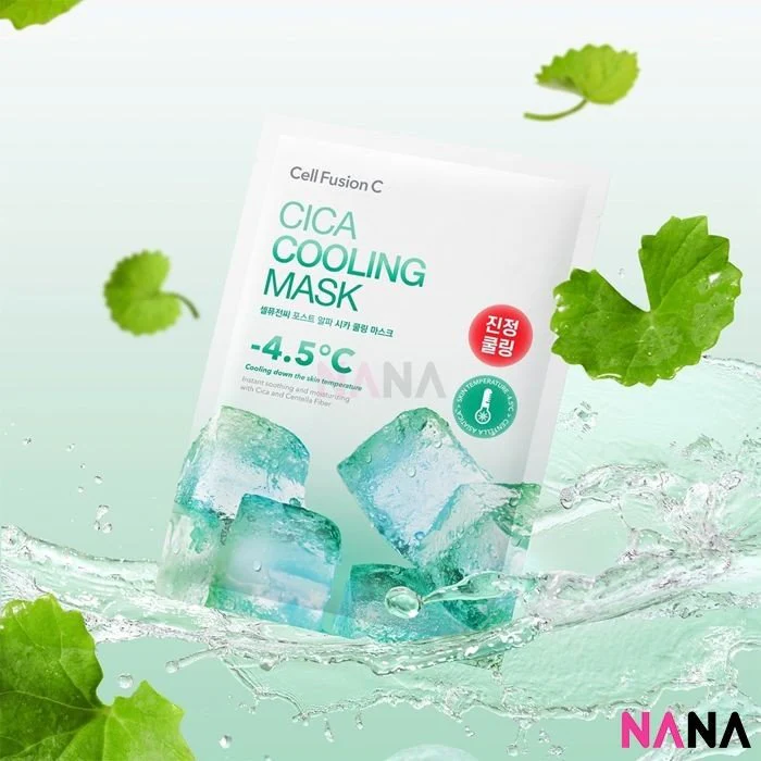 Cell Fusion C Cica Cooling Mask 27g x5ea - Image 3