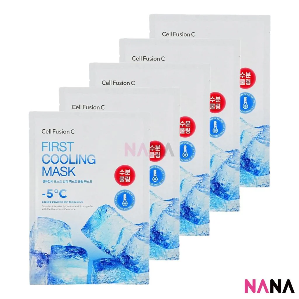 Cell Fusion C First Cooling Mask 5pcs/box - Image 4