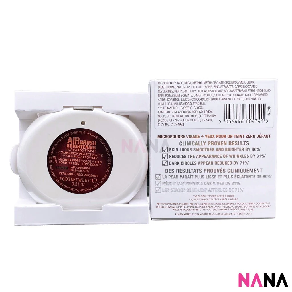 Charlotte Tilbury Airbrush Brightening Flawless Finish Powder 9g #01 FAIR - MEDIUM - Image 3