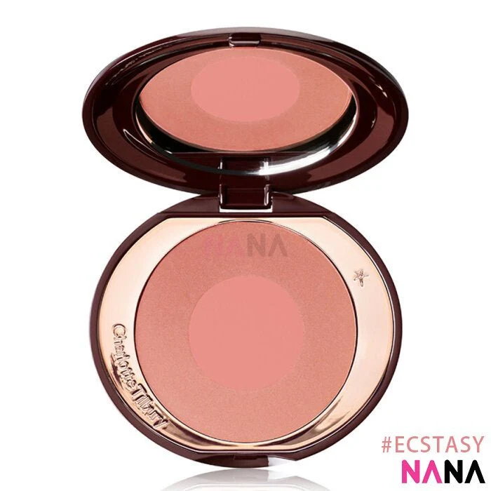Charlotte Tilbury Cheek To Chic Two-tone Powder Blush 8g [#FIRST LOVE, LOVE GLOW, ECSTASY, LOVE IS THE DRUG, #PILLOW TALK] - Image 4