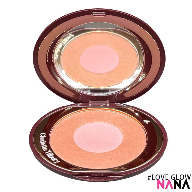 Charlotte Tilbury Cheek To Chic Two-tone Powder Blush 8g [#FIRST LOVE, LOVE GLOW, ECSTASY, LOVE IS THE DRUG, #PILLOW TALK] - Image 6