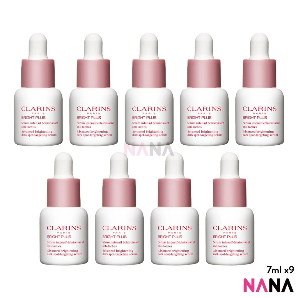 CLARINS Bright Plus Advanced Dark Spot-Targeting Serum Sample Pack (7ml x 9/6/3) - Image 5
