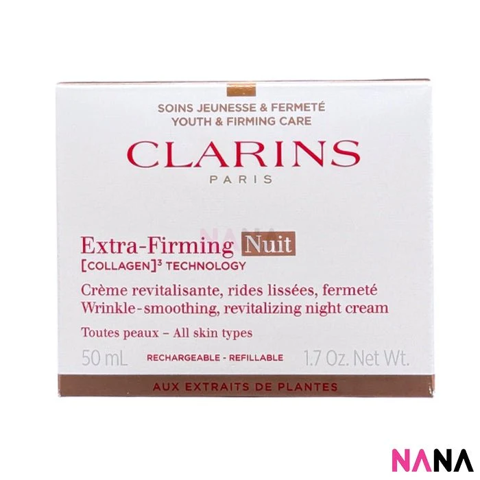 CLARINS Extra Firming Night Cream - All Skin Types 50ml - Image 2