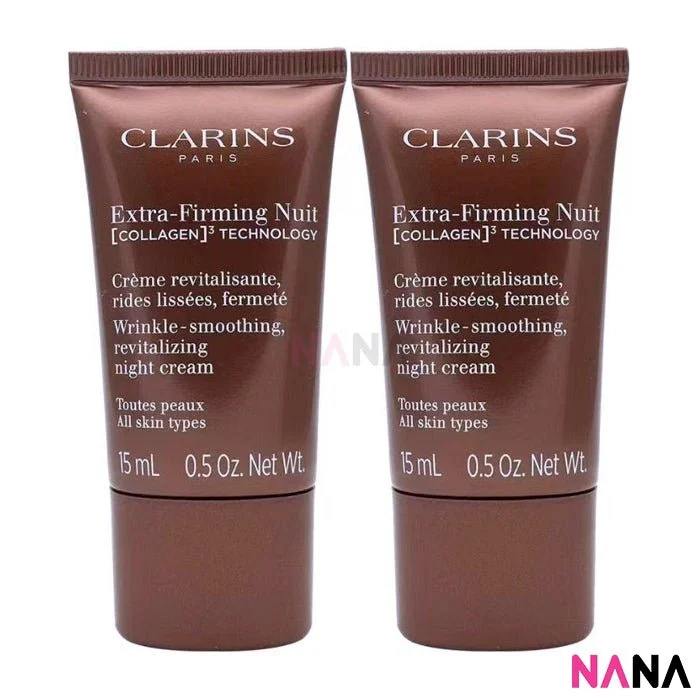 Clarins Extra Firming Night Cream - All Skin Types Sample Pack (15ml x 4/2) - Image 4