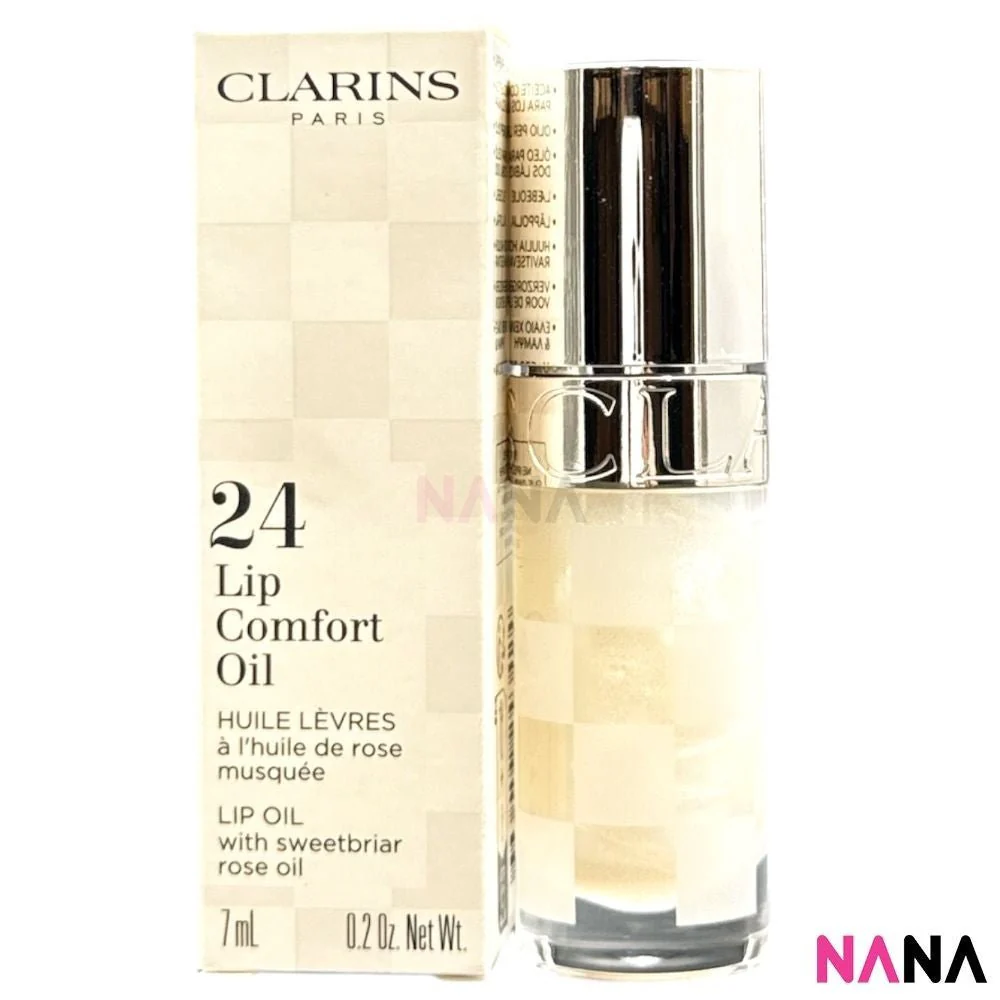 CLARINS Lip Comfort Oil 7ml [#01 Honey, #04 Pitaya, #24 Limited Edition White, #03 Cherry] - Image 6