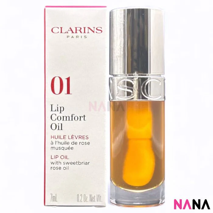 CLARINS Lip Comfort Oil 7ml [#01 Honey, #04 Pitaya, #24 Limited Edition White, #03 Cherry] - Image 9