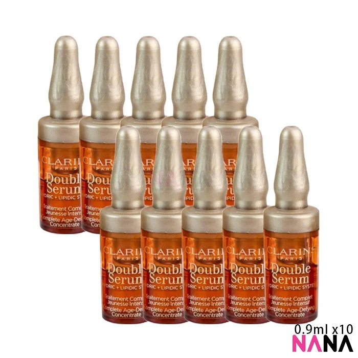 Clarins The 9th generation Double Serum Sample Pack (0.9ml x 50/20/10) - Image 6