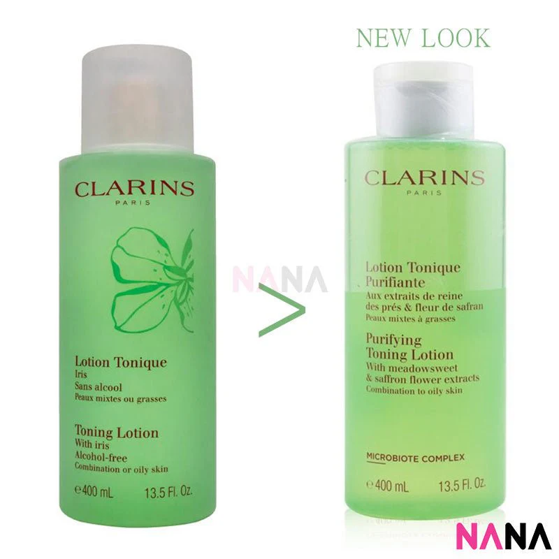 Clarins Purifying Toning Lotion with Meadowsweet (Combination to Oily Skin) 400ml - Image 2