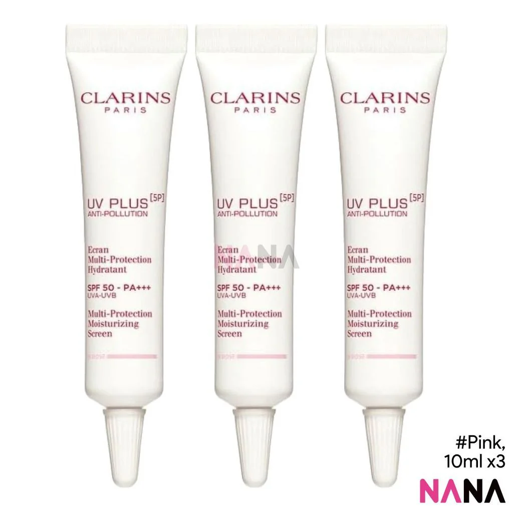 CLARINS UV Plus Anti Pollution SPF 50/PA++++ #pink Sample Pack (10ml x 3/6) - Image 4