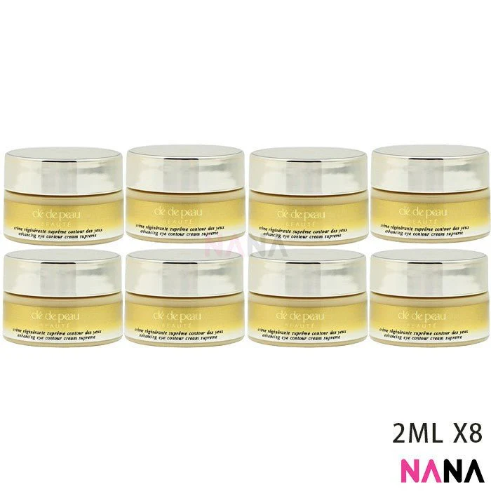 Cle de Peau Beaute CPB CDP 4D Eye Contour Cream Supreme Sample Pack (2ml x 8/4) - Image 4